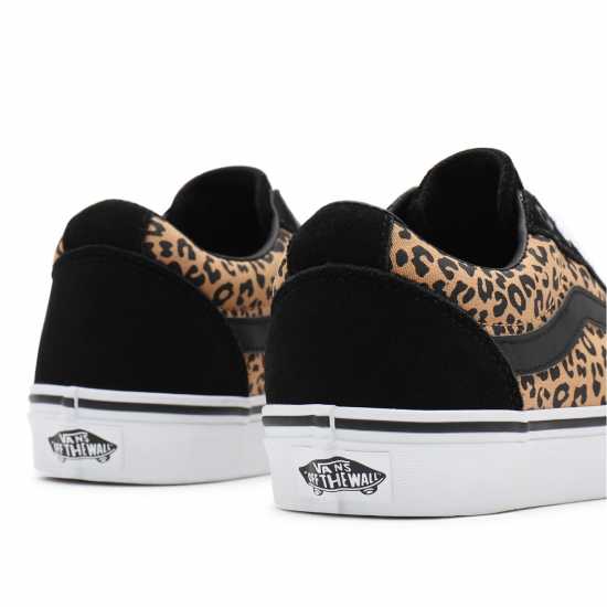 Vans Ward Canvas Trainers Women's Диво котка 