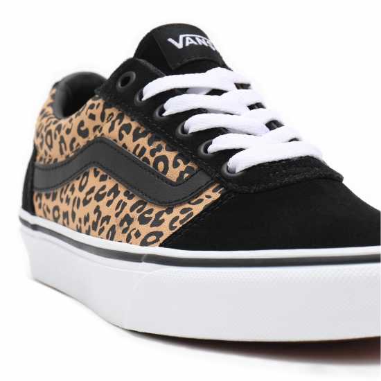 Vans Ward Canvas Trainers Women's Диво котка 