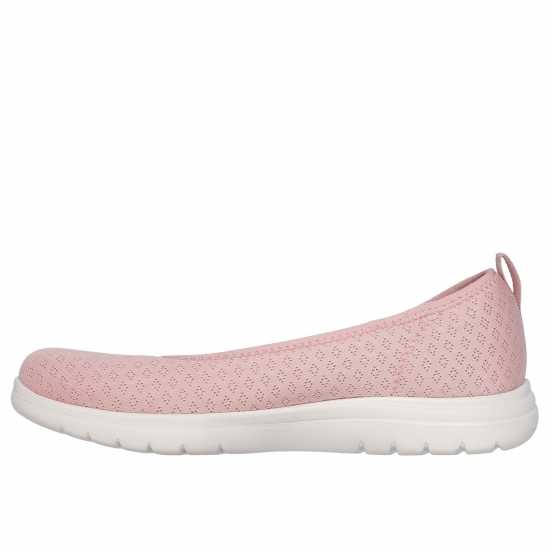 Skechers On-The-Go Flex - Siena Canvas Trainers Womens БЛШ Дамски платненки и гуменки