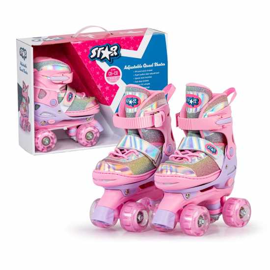 Star Glide Kids Roller Skates With Led Wheels  Детски маратонки