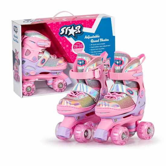 Star Glide Kids Roller Skates With Led Wheels  Детски маратонки