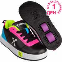 Sidewalk Sport Маратонки С Колелца Lane Girls Wheeled Skate Shoes Black/Pink Детски маратонки