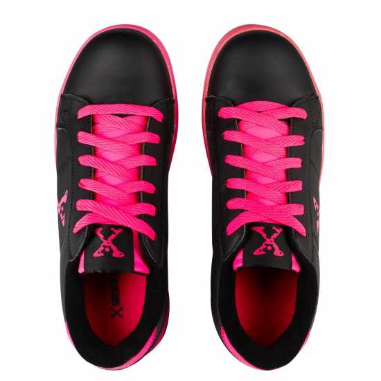 Sidewalk Sport Маратонки С Колелца Lane Girls Wheeled Skate Shoes Black/Pink Детски маратонки