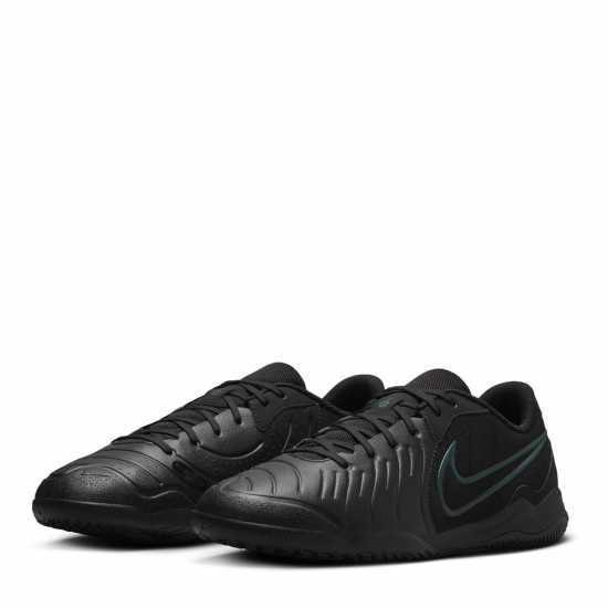 Nike Tiempo Academy Indoor Court Football Shoes Черно/Зелено Футболни стоножки