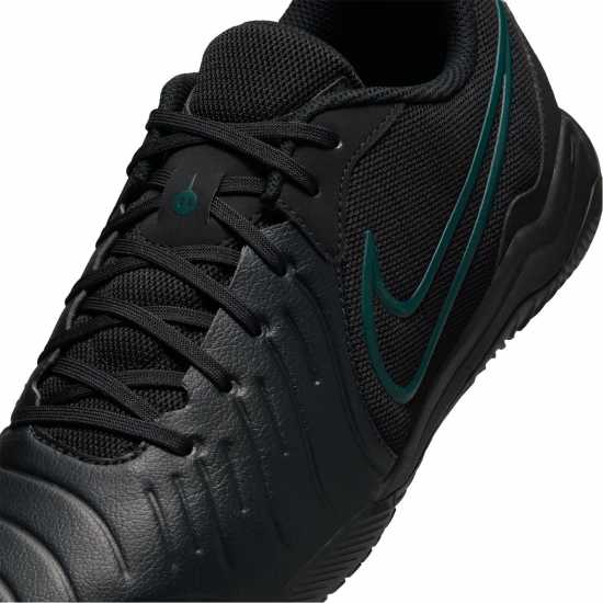 Nike Tiempo Academy Indoor Court Football Shoes Черно/Зелено Футболни стоножки