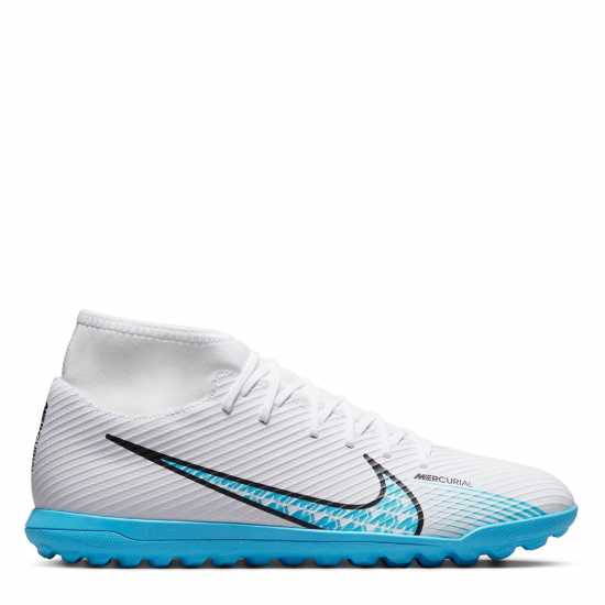 Nike Mercurial Superfly Club Df Astro Turf Trainers White/Blue/Pink Футболни стоножки