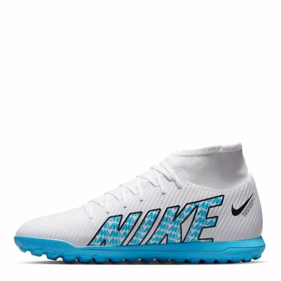 Nike Mercurial Superfly Club Df Astro Turf Trainers White/Blue/Pink Футболни стоножки