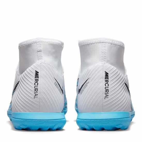 Nike Mercurial Superfly Club Df Astro Turf Trainers White/Blue/Pink Футболни стоножки