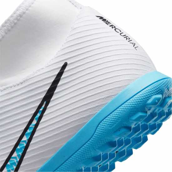 Nike Mercurial Superfly Club Df Astro Turf Trainers White/Blue/Pink Футболни стоножки