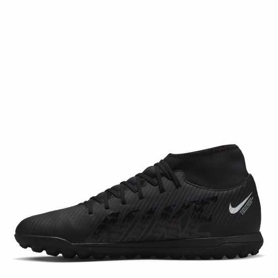 Nike Mercurial Superfly 9 Pro Turf Football Boots Blk/Grey/White Футболни стоножки