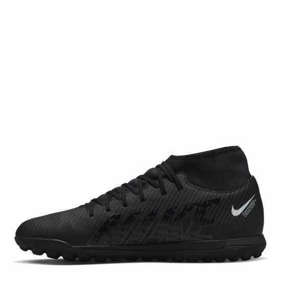 Nike Mercurial Vapor 15 Club Astro Turf Football Boots Blk/Grey/White Футболни стоножки