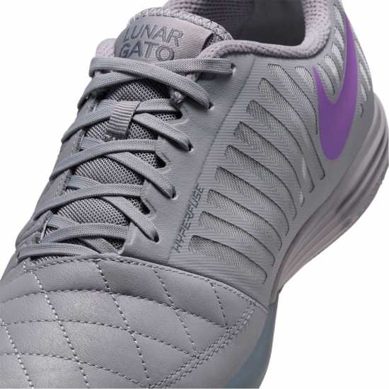 Nike Lunar Gato Indoor Football Boots Сиренево/Гложе Футболни стоножки