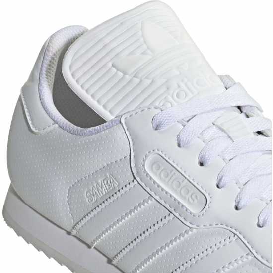 Adidas Мъжки Маратонки Samba Super Mens Trainers Бяло Мъжки високи кецове