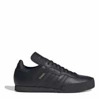 Adidas Мъжки Маратонки Samba Super Mens Trainers Черно/Черно/Златно Мъжки високи кецове