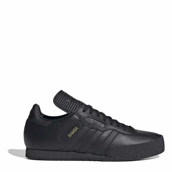 Adidas Мъжки Маратонки Samba Super Mens Trainers Черно/Черно/Златно Мъжки високи кецове