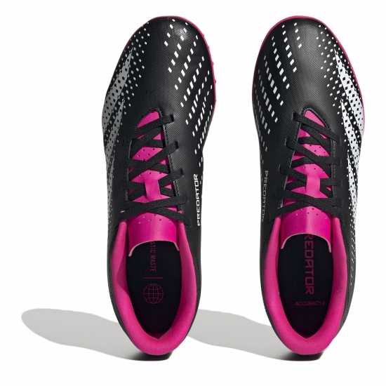 Adidas Predator Accuracy.4 Astro Turf Trainers Черно/Бяло/Розово Футболни стоножки