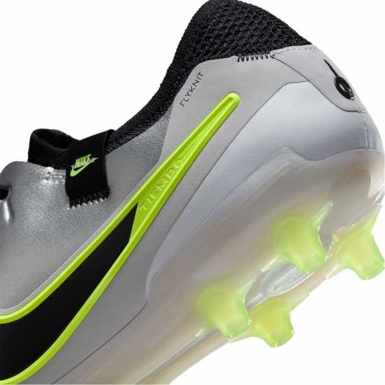 Nike Tiempo Legend 10 Elite Artificial Ground Football Boots Сребро/Волт Детски маратонки футбол в зала