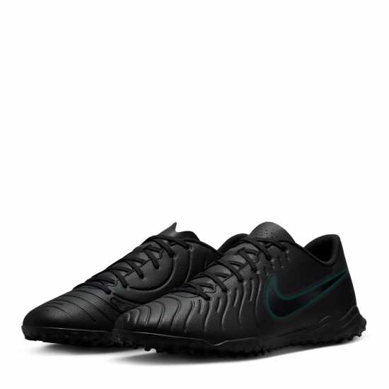 Nike Футболни Бутонки Изкуствена Трева Tiempo Legend 10 Club Astro Turf Football Trainers Черно/Зелено Футболни стоножки