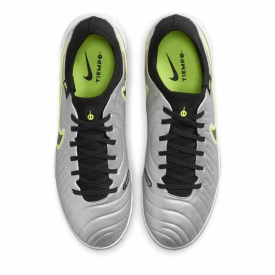 Nike Футболни Бутонки Изкуствена Трева Tiempo Pro Astro Turf Football Trainers Сребро/Волт 