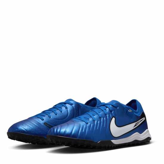 Nike Футболни Бутонки Изкуствена Трева Tiempo Pro Astro Turf Football Trainers Синьо/Бяло Футболни стоножки