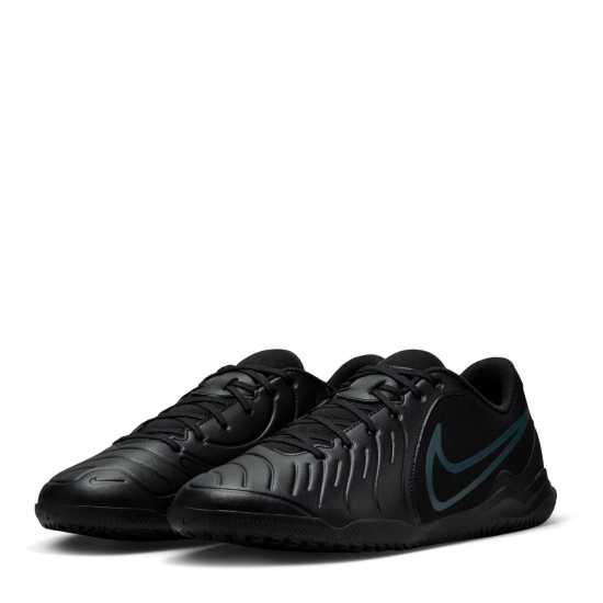 Nike Tiempo Legend 10 Club Indoor Court Football Boots Черно/Зелено Футболни стоножки