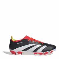 Adidas Predator 24 League Low Multi-Ground Football Boots Черно/Бяло/Червено Футболни стоножки