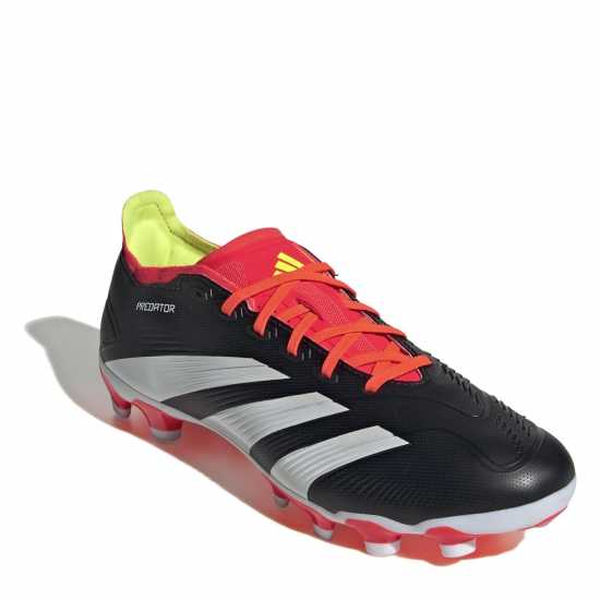 Adidas Predator 24 League Low Multi-Ground Football Boots Черно/Бяло/Червено Футболни стоножки