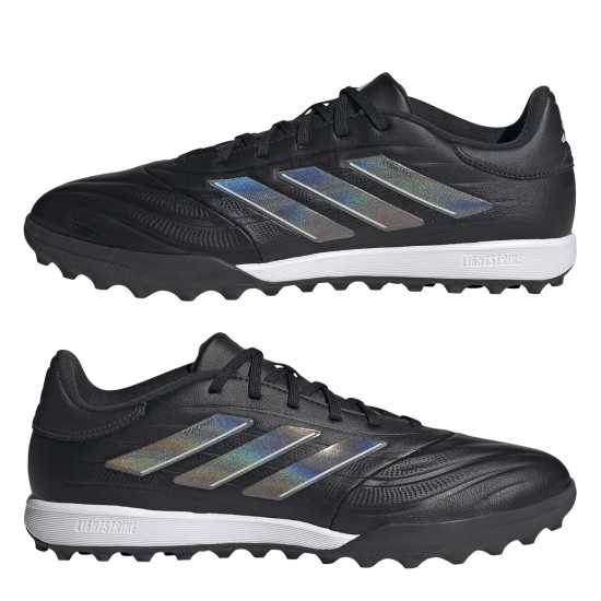 Adidas Copa Pure 2 League Astro Turf Football Boots Черно/Сиво Футболни стоножки