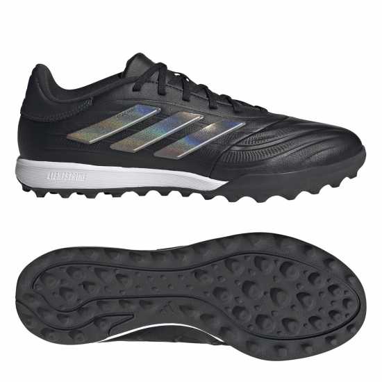 Adidas Copa Pure 2 League Astro Turf Football Boots Черно/Сиво Футболни стоножки