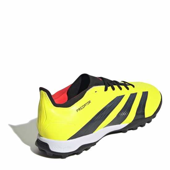 Adidas Predator 24 League Low Turf Football Boots Жълто/Черно/Червено Футболни стоножки