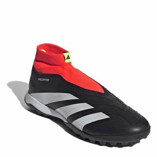 Adidas Predator 24 League Laceless Turf Boots Основен черен/Ftwr Футболни бутонки