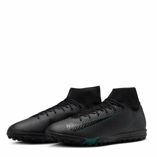 Nike Mercurial Superfly 10 Academy Astro Turf Football Boots Black/Green Футболни стоножки