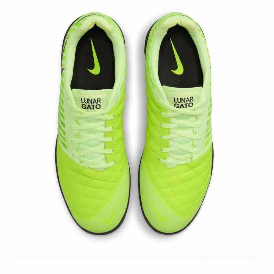 Nike Lunargato Ii Indoor Court Low Top Football Shoes Черно/Волт 