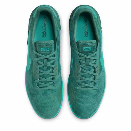 Nike Streetgato Low Top Football Shoes Green Футболни стоножки