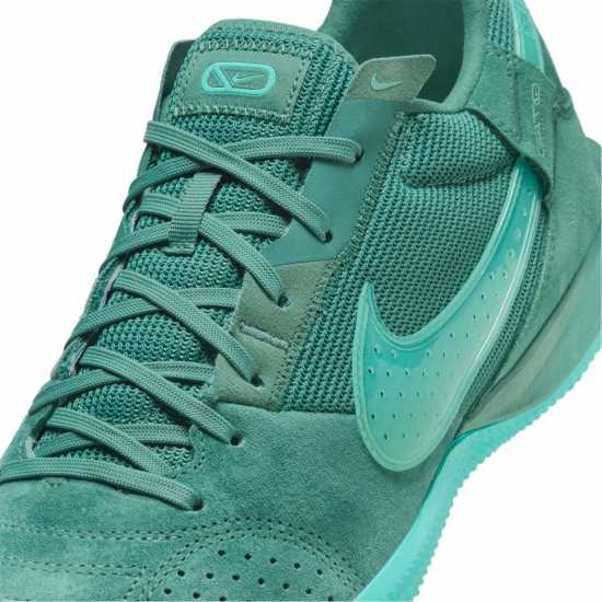 Nike Streetgato Low Top Football Shoes Green Футболни стоножки