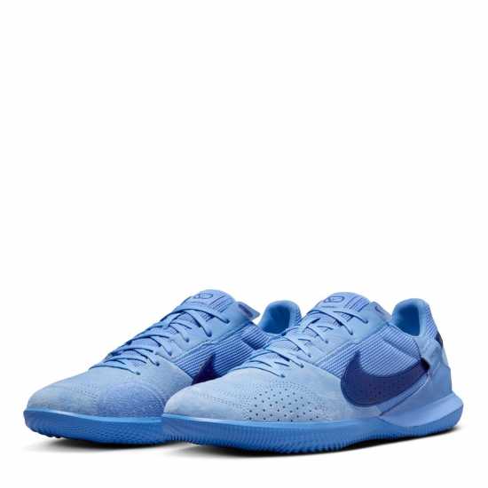 Nike Streetgato Low Top Football Shoes Blue Футболни стоножки