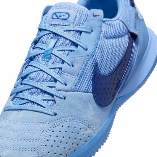 Nike Streetgato Low Top Football Shoes Blue Футболни стоножки