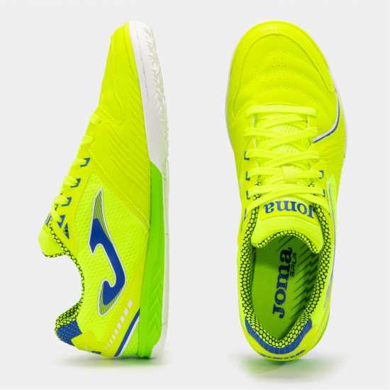 Joma Маратонки За Футбол В Зала Dribling 721 Indoor Football Trainers Флуо Жълто 