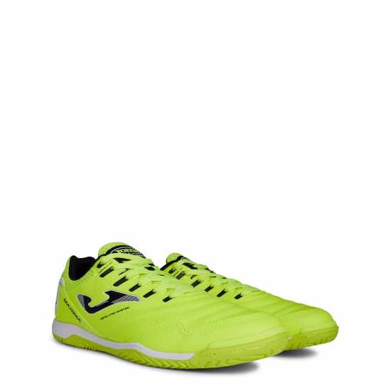 Joma Maxima Indoor Football Boots Флуо Жълто 