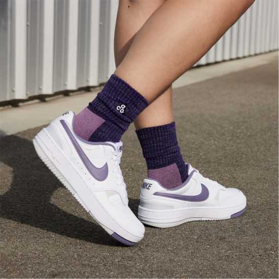 Nike Gamma Force Womens Бяло/Лилаво Дамски маратонки