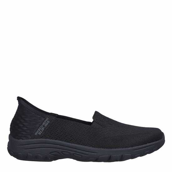 Skechers Маратонки Без Връзки Reggae Fest 2.0 Slip On Trainers Womens Черно Дамски маратонки