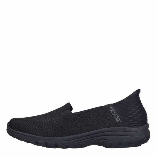 Skechers Маратонки Без Връзки Reggae Fest 2.0 Slip On Trainers Womens Черно Дамски маратонки