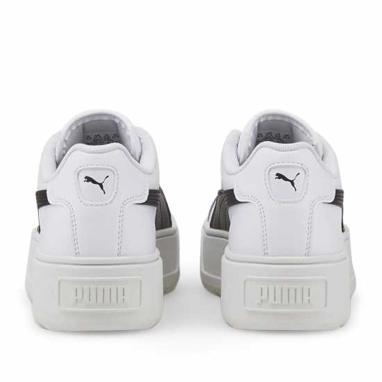 Puma Karmen Trainers Ladies Бяло/Черно Дамски маратонки