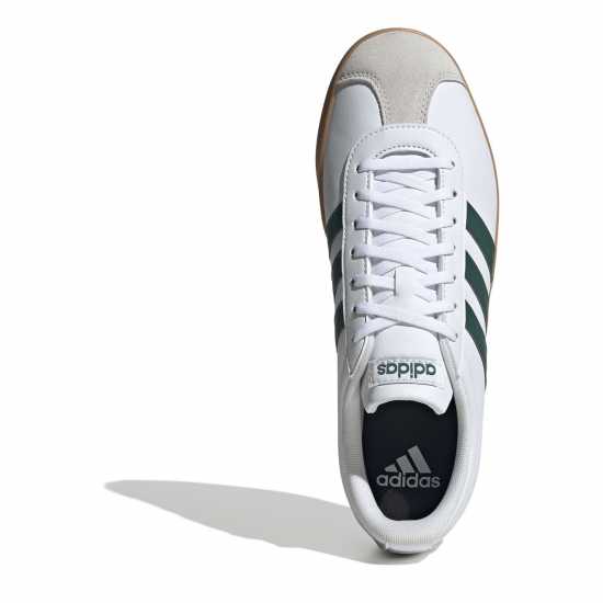 Adidas Vl Court Base Shoes Womens Бяло/Зелено/Гума Дамски маратонки