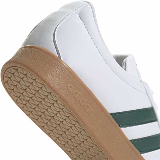 Adidas Vl Court Base Shoes Womens Бяло/Зелено/Гума Дамски маратонки