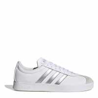 Adidas Vl Court Base Shoes Womens Бяло/сребро Дамски маратонки