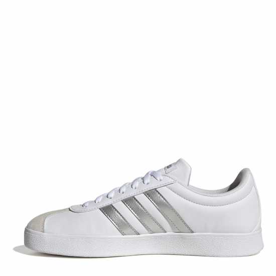 Adidas Vl Court Base Shoes Womens Бяло/сребро Дамски маратонки