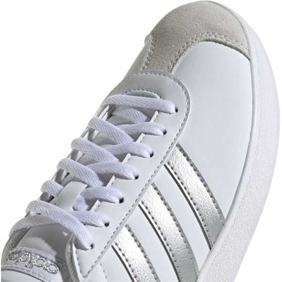 Adidas Vl Court Base Shoes Womens Бяло/сребро Дамски маратонки