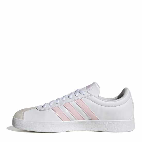 Adidas Vl Court Base Shoes Womens Бяло/Розово 