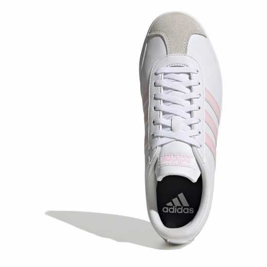 Adidas Vl Court Base Shoes Womens Бяло/Розово 